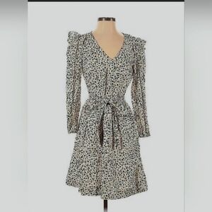 J.Crew Lightweight Cotton Puff-Sleeve Mini Dress